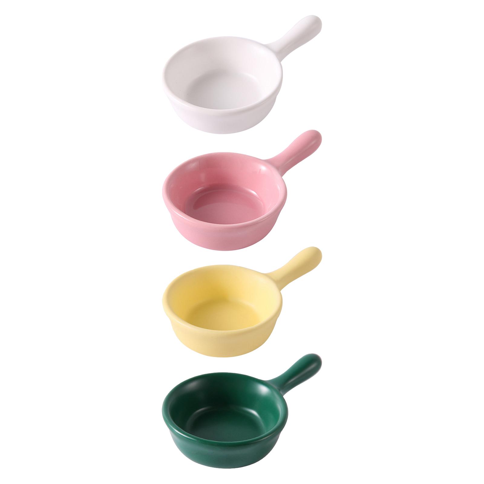 Sauce Dipping Cup - Sauce Dish Porcelain Ketchup Saucer Seasoning