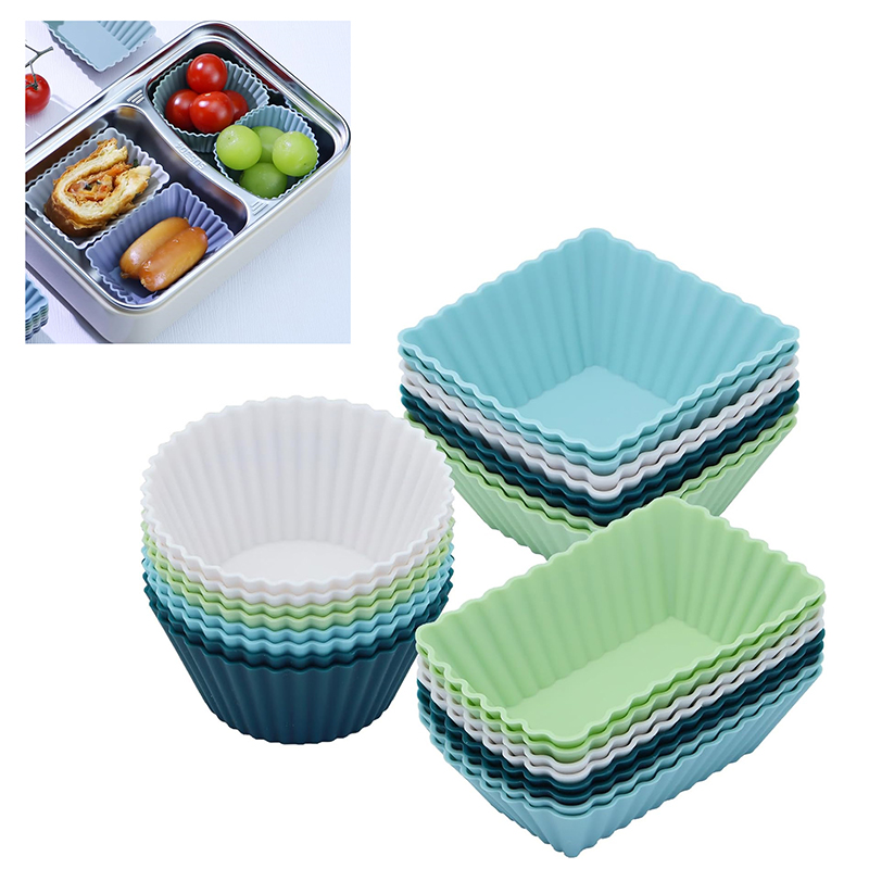 4/10/12Pcs Reusable Silicone C - Meal Prep Bowl recension och pris