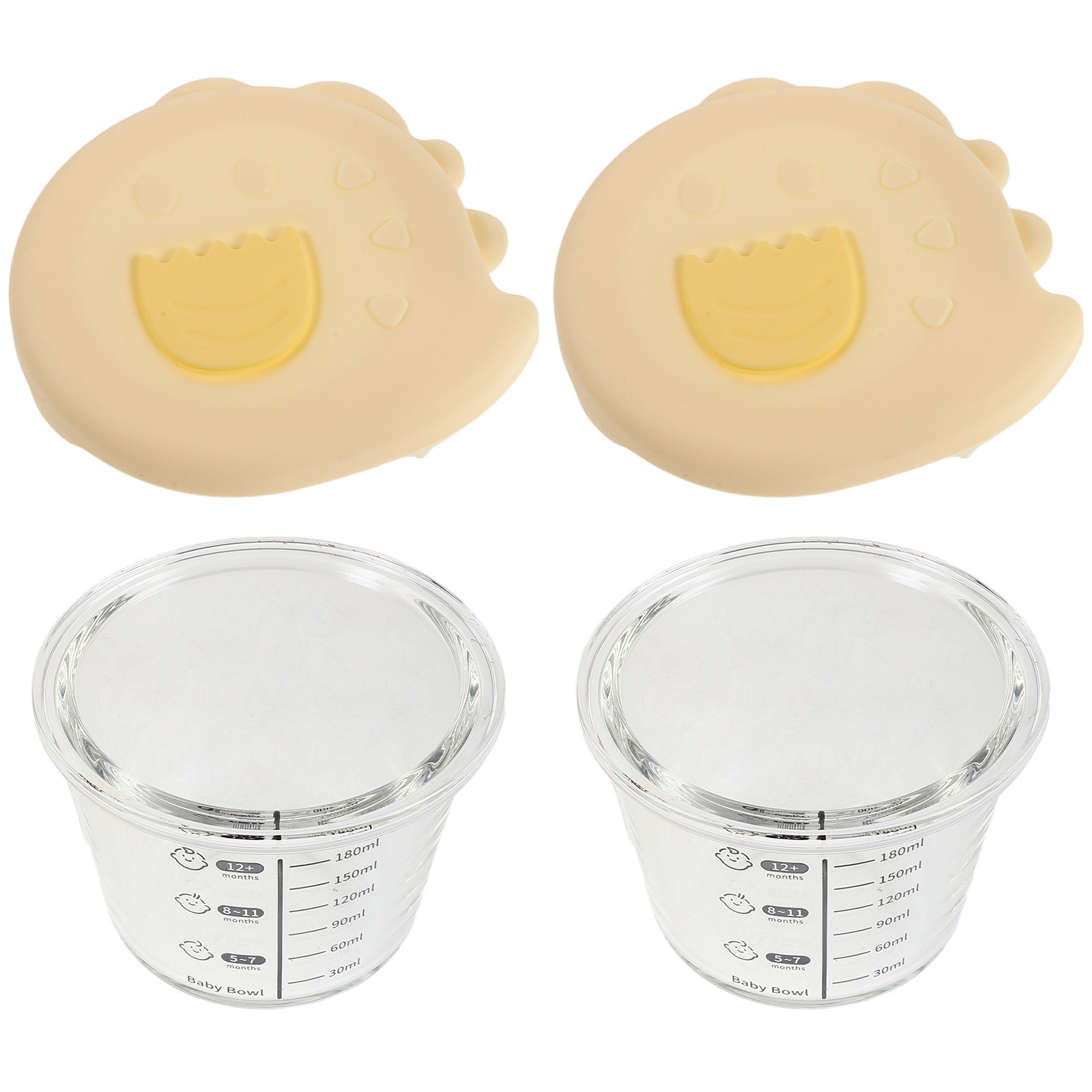 2Pcs Baby Food Storage Bowls G - Meal Prep Bowl recension och pris