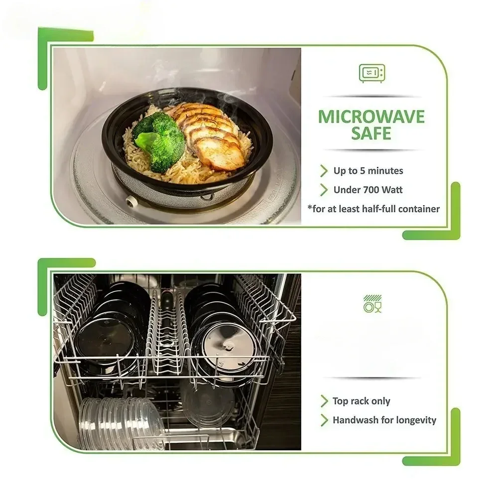 Meal Prep Containers Plastic F - Meal Prep Kitchen recension och pris