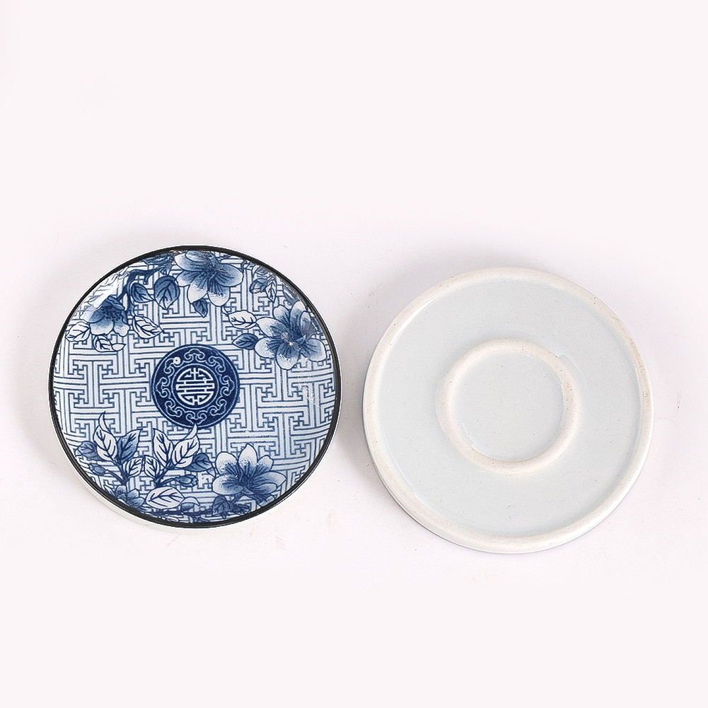 Vintage Round Chinese Blue and - Sauce Dipping Cup recension och pris